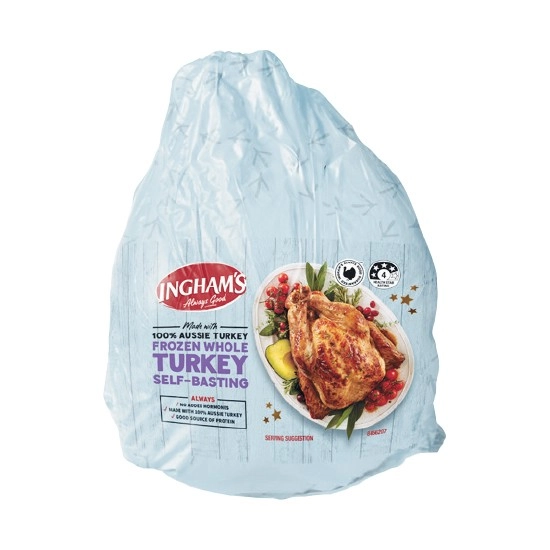 Ingham’s Frozen Whole Turkey^ – From the Freezer