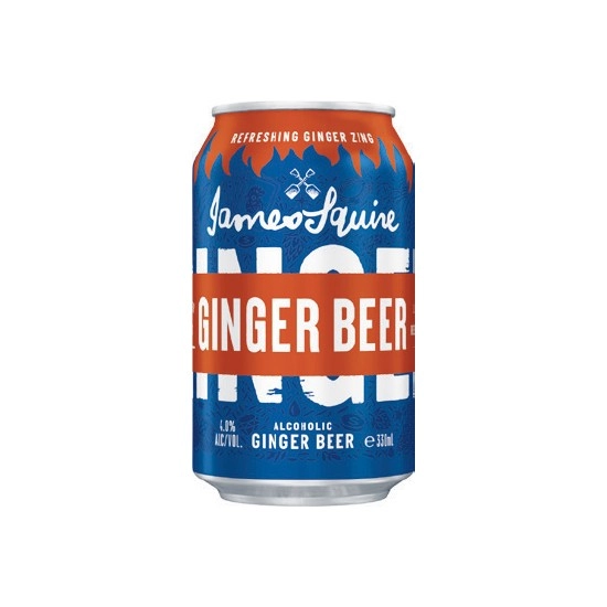 James Squire Ginger Beer Cans 6x330ml