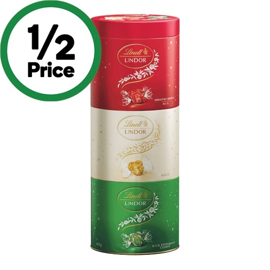 Lindt Lindor Trio Tins 403g