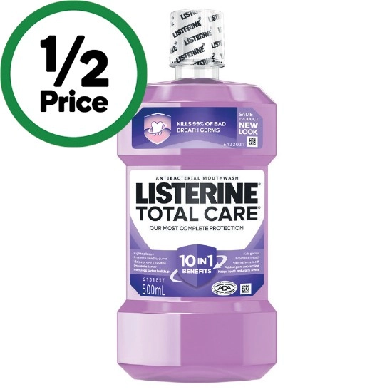 Listerine Antibacterial Mouthwash 500ml