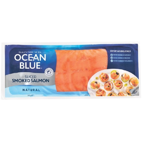 Ocean Blue Smoked Salmon 300g – From the Seafood Fridge