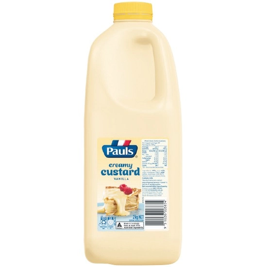 Pauls Custard 2 kg – From the Fridge