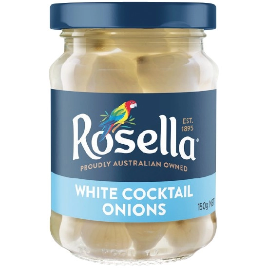 Rosella Cocktail Onions 150g