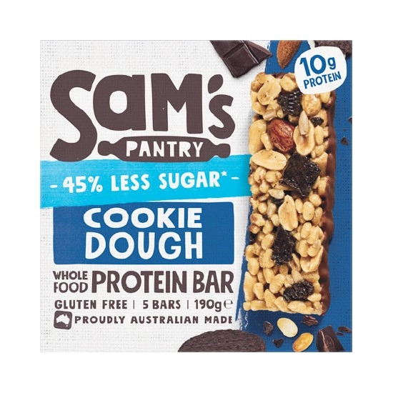 Sam’s Pantry Protein Bars 190g Pk 5