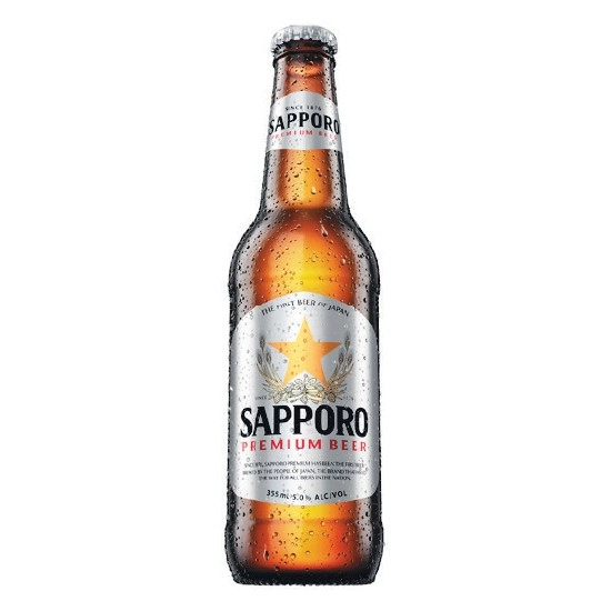 Sapporo Premium Bottles 6x355ml