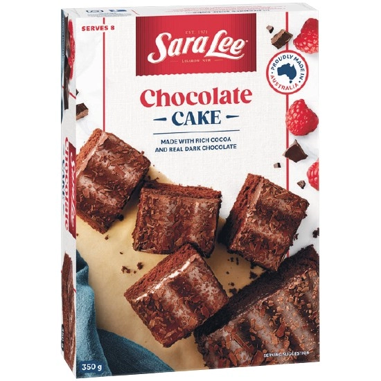 Sara Lee Chocolate Cake 350g – From the Freezer