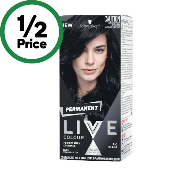 Schwarzkopf Live Permanent Hair Colour