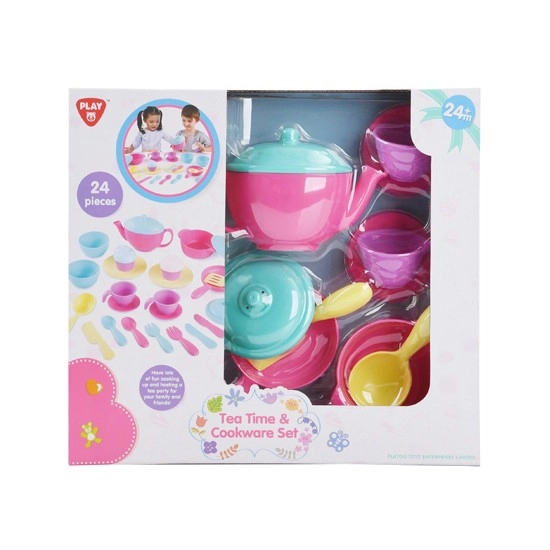 Tea Time & Cookware Play Set