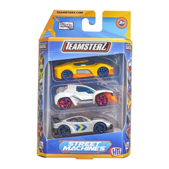 Teamsterz Street Machines Die-Cast Pk 3