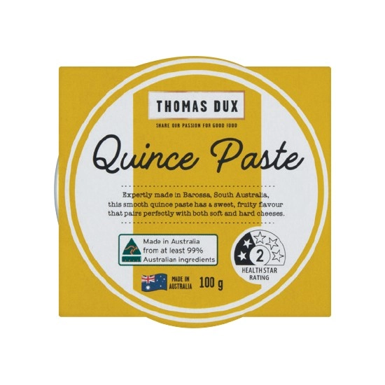 Thomas Dux Quince Paste 100g – From the Deli