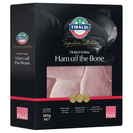 Tibaldi Ham off the Bone 500g – From the Fridge