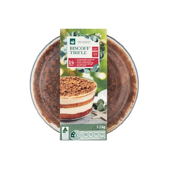 Woolworths Biscoff Trifle 1.2 kg