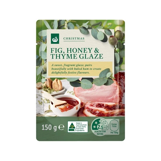 Woolworths Fig, Honey & Thyme Glaze 150g