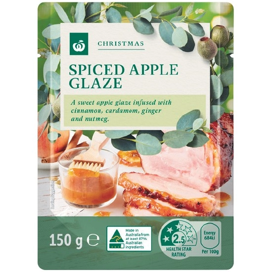 Woolworths Spiced Apple Glaze 150g