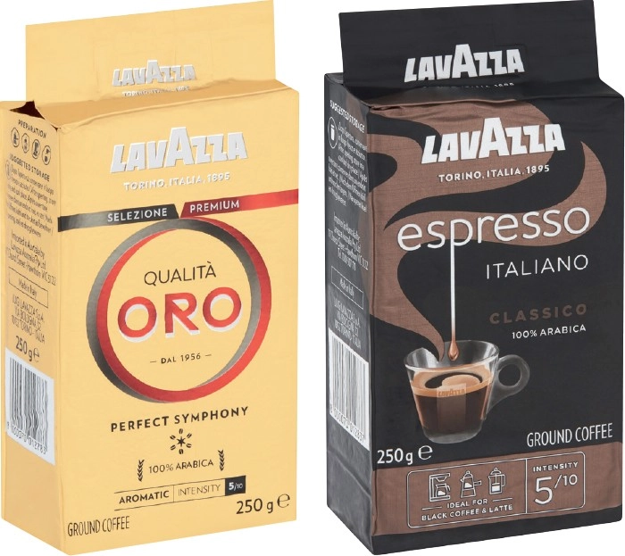 Lavazza Ground Coffee 250g Selected Varieties