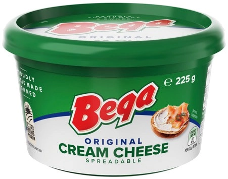 Bega Original Cream Cheese Spreadable 225g