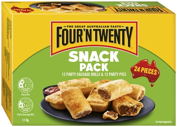 Four’N Twenty 24 Pieces Snack Pack