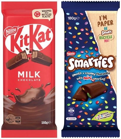 Nestlé Chocolate Block 118-180g Selected Varieties