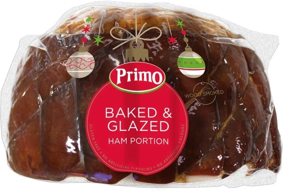 Primo Wood Smoked Baked and Glazed Ham Portion 850g