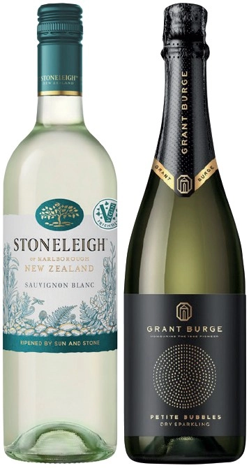 Stoneleigh Marlborough or Grant Burge Sparkling Petite 750mL Varieties