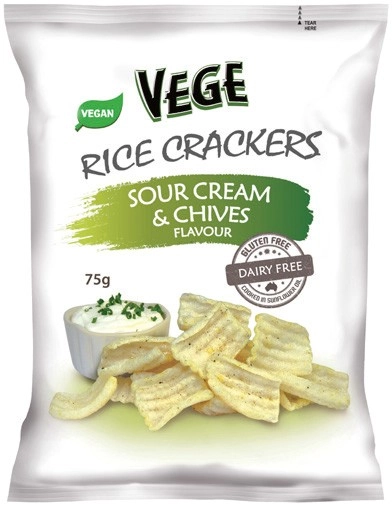 Ajitas Vege Rice Crackers 75g Selected Varieties