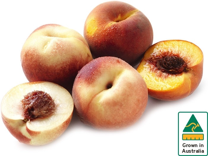 Australian White or Yellow Peaches