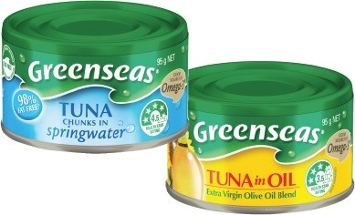 Greenseas Tuna 95g Selected Varieties