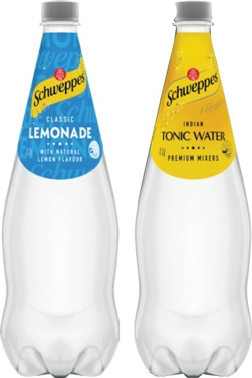 Schweppes Soft Drinks, Mixers or Mineral Water 1.1 Litre Selected Varieties