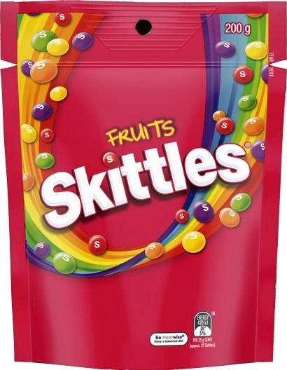 Skittles 190‑200g, Maltesers 120‑140g, M&M’s 120‑180g, Pods 160g, Skittles Giants 132g or Skittles Fruit Cloudz 120g Share Pack Selected Varieties