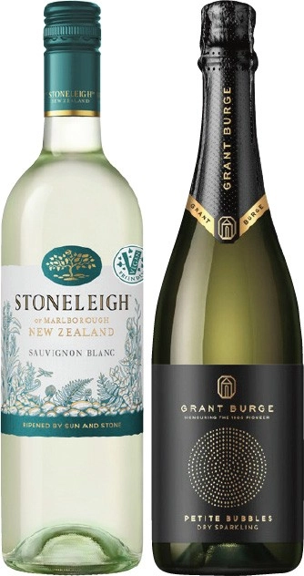 Stoneleigh Marlborough or Grant Burge Sparkling Petite 750mL Varieties