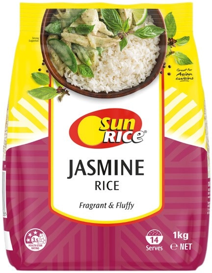 SunRice Jasmine Rice 1kg