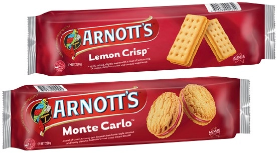 Arnott's Cream Biscuits 200‑250g Selected Varieties