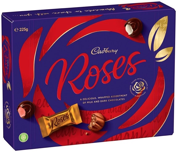 Cadbury Chocolate Roses 225g