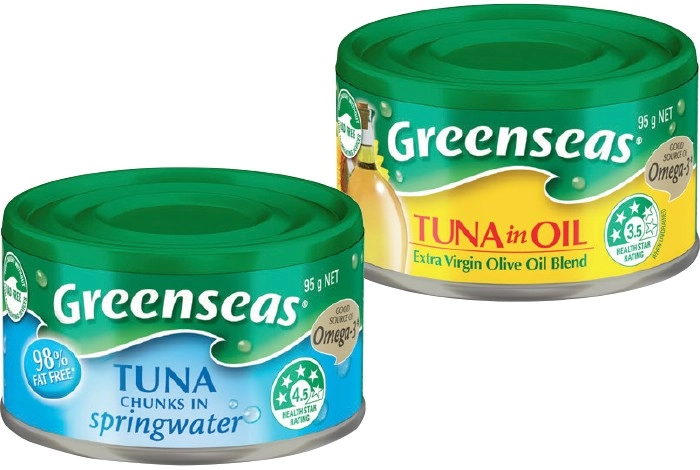 Greenseas Tuna 95g Selected Varieties