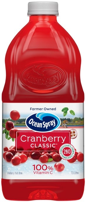 Ocean Spray Fruit Drink 1.5 Litre Selected Varieties