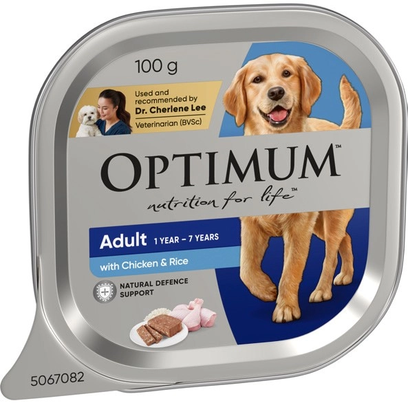 Optimum Wet Dog Food 85-100g Selected Varieties