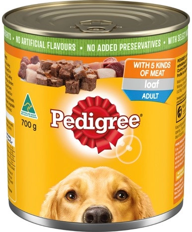 Pedigree Wet Dog Food 700g Selected Varieties