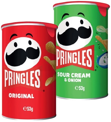 Pringles Chips 53g Selected Varieties