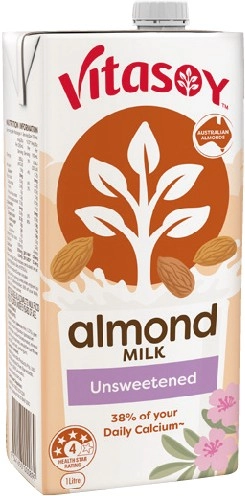 Vitasoy Unsweetened Almond Milk or Oat Milk 1 Litre