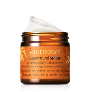 Antipodes Supernatural Spf50+ Ceramide Silk Facial Sunscreen 60mL