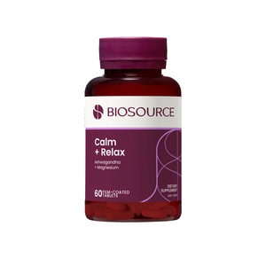 BIOSOURCE Calm + Relax 60 Tablets