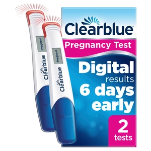 Clearblue Pregnancy Test Digital Ultra Early 2 Pack