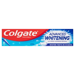 Colgate Advanced Whitening Toothpaste With Micro-Cleansing Crystals 200g