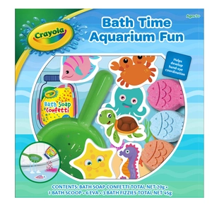 Crayola Bath Time Aquarium Fun 11 Piece Set