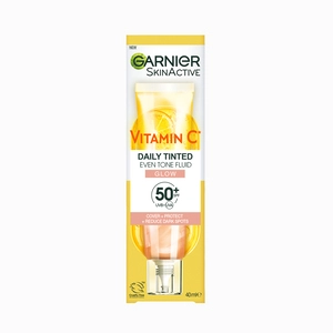 Garnier Vitamin C* Daily Tinted Even Tone Fluid With SPF50+ 40mL