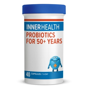 INNER HEALTH Probiotic for 50+ Years 40 Capsules