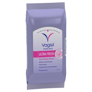 Vagisil Intimate Wipes Ultra Fresh 20 Wipes