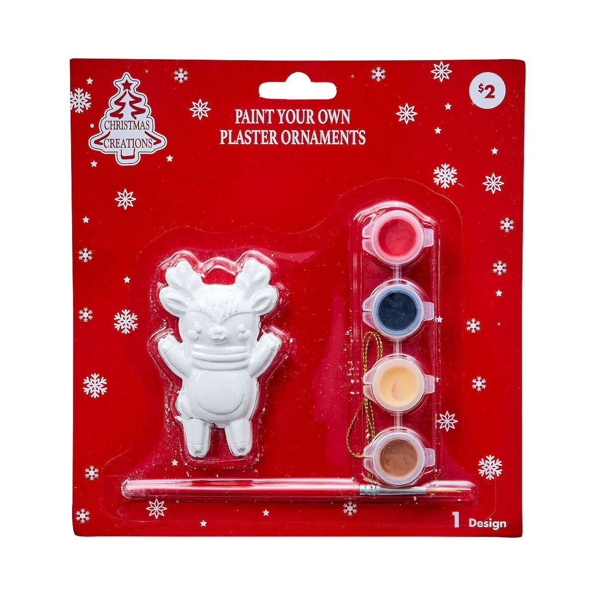 Christmas Plaster Paint Assorted