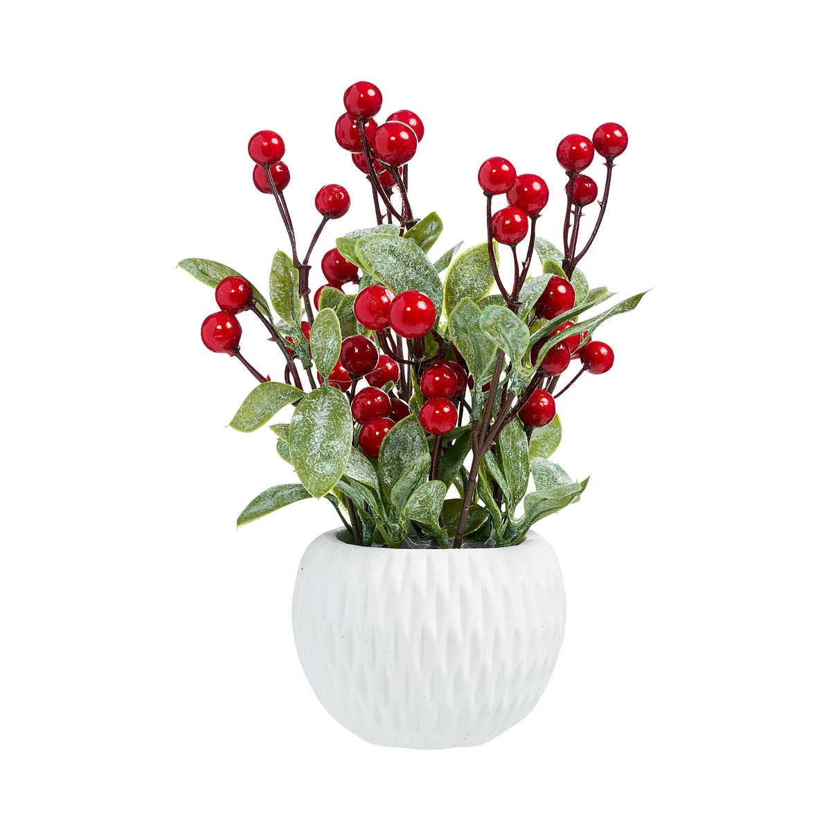 Christmas Potted Artifical Berries Assorted