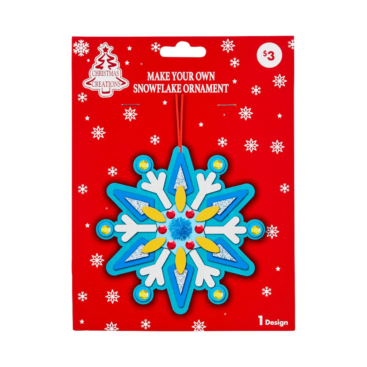 Christmas Snowflake & Gingerbread Craft Kit